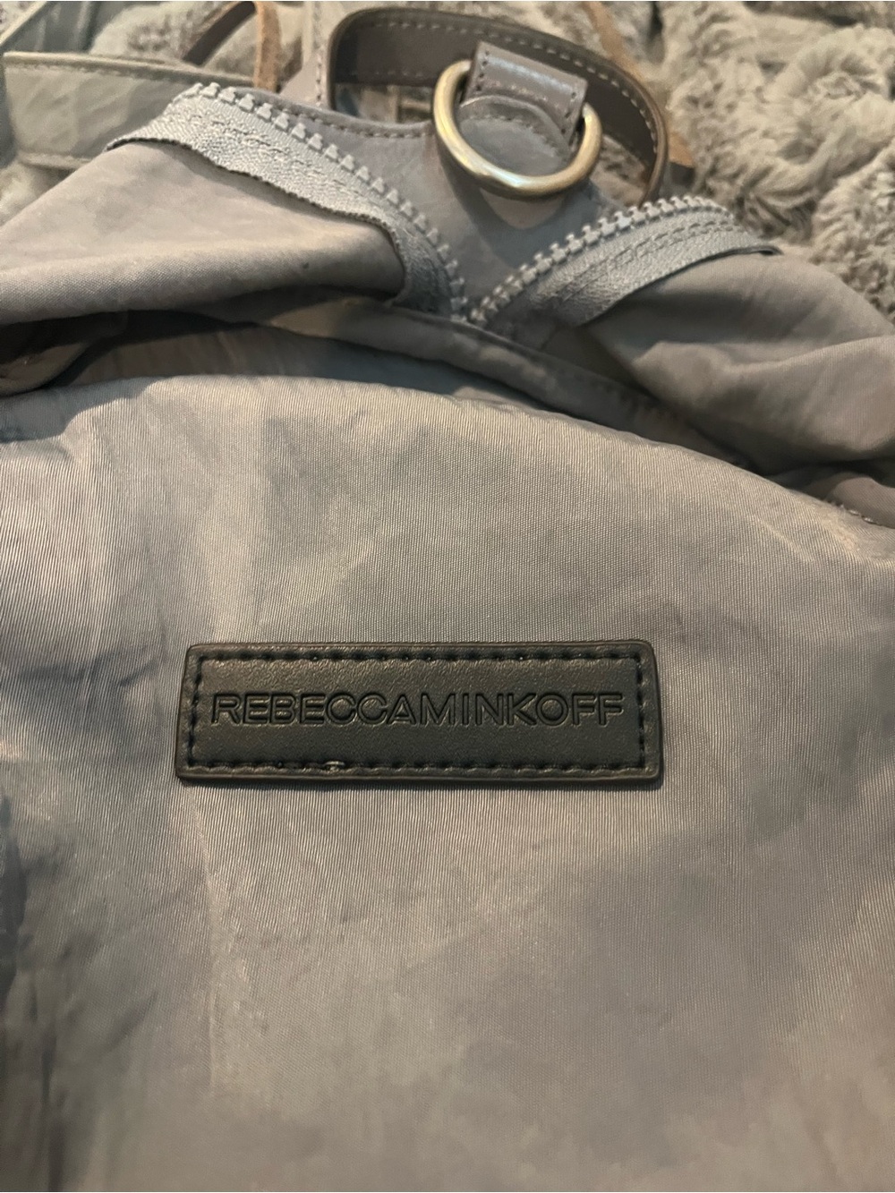 Rebecca Minkoff gray Julian nylon
backpack - Picture 13 of 16